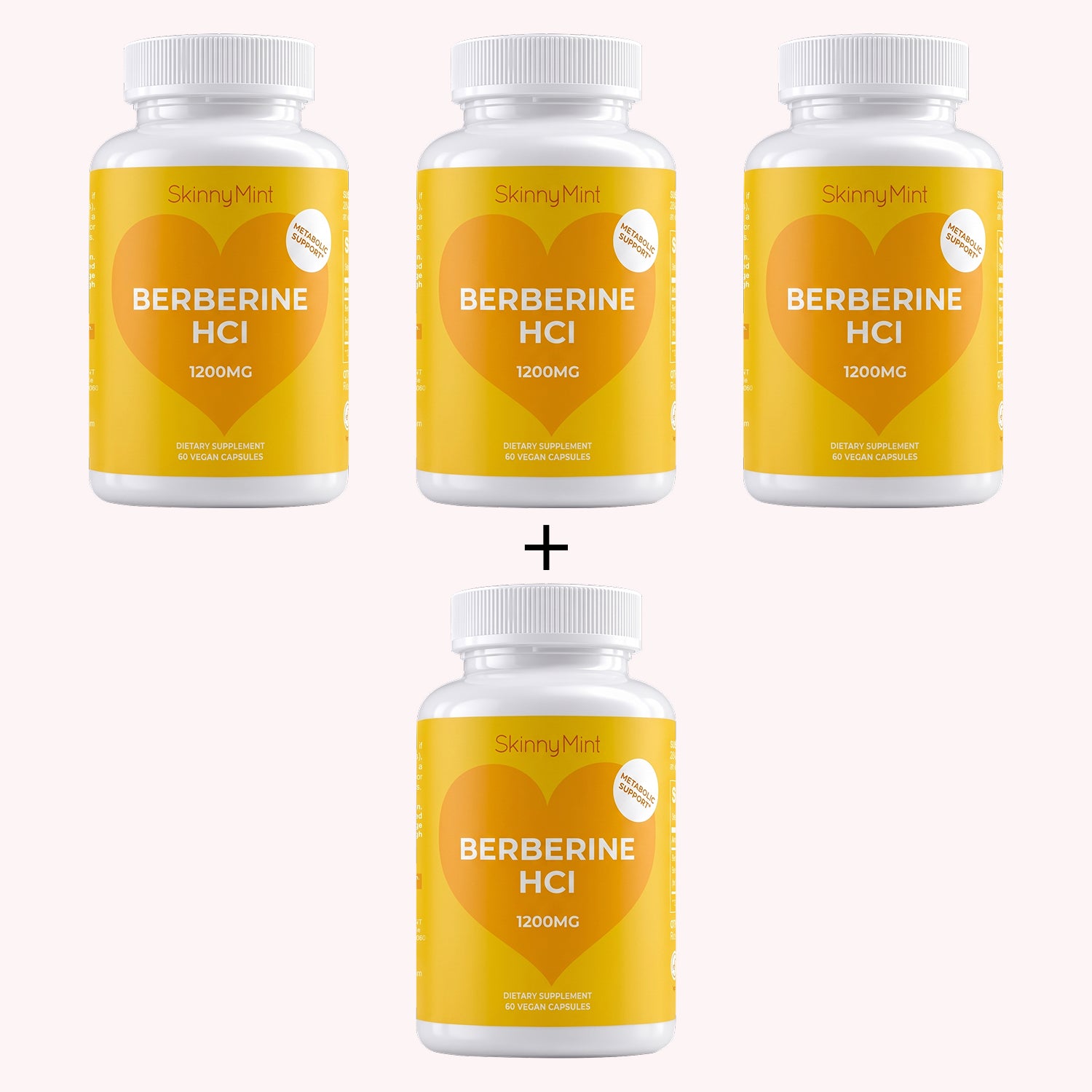 Berberine 1500mg - Φυσικό συμπλήρωμα αδυνατίσματος